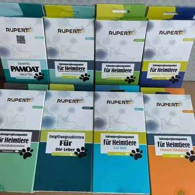 RUPERT für Heimtiere Nutritional Tablets — supplied product packaging
