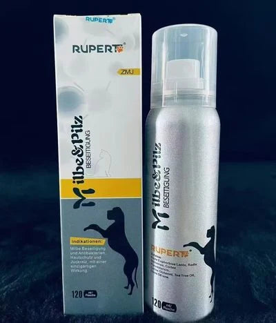 RUPERT Milbe & Pilz Beseitigung Spray 120 mL — supplied product packaging