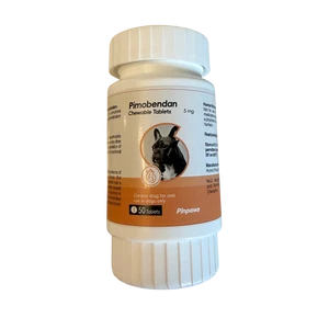 Pimobendan Capsules for Cats — supplied product packaging
