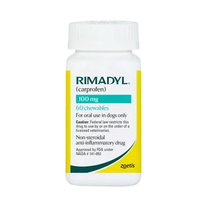Rimadyl Carprofen Chewable Tablets for Dogs