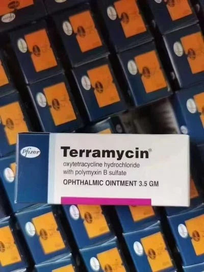 Terramycin Ophthalmic Ointment 3.5 g — supplied product packaging