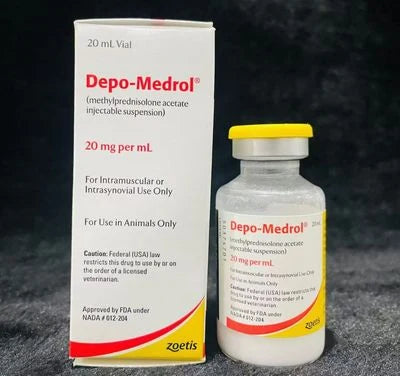 Depo-Medrol 20 mg/mL — supplied product packaging